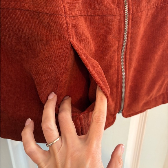 Christopher & Banks Rust Utility Jacket - Picture 4 of 6